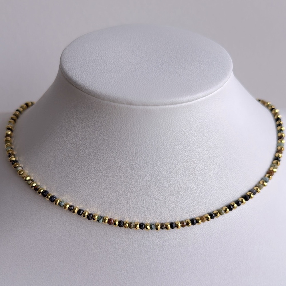 Listing for @sunnisidesales dragon turquoise necklace adjustable